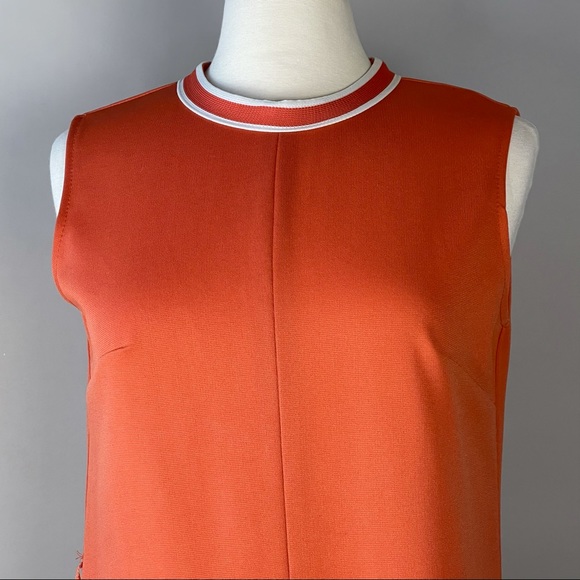 Vintage Coral Dress with Matching Jacket - Picture 6 of 14